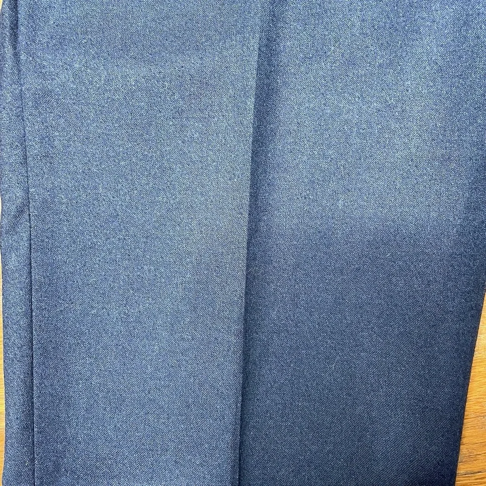 J Crew Men's Ludlow Slim Fit Pants 32x32 Blue Vitale Barberis Canonico Wool‎